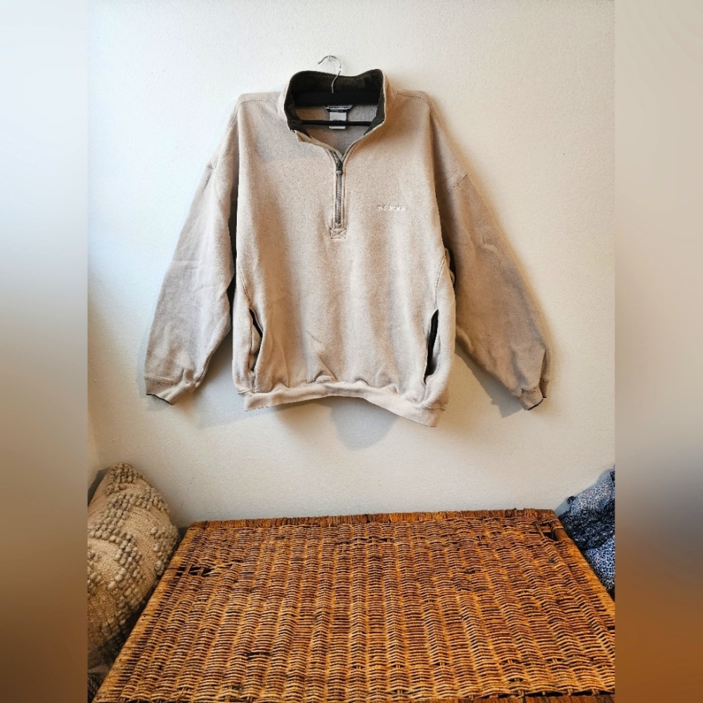 Oversized Columbia Half Zip